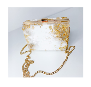 Conception personnalisée de pochette de luxe en résine pour les cadeaux Disponible en vrac Quantité pochette en résine pour femmes - Product Image 2