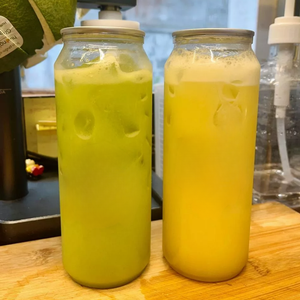 Pavico กระป๋องชานมพลาสติก PET ใสขนาด250มล.-550มล. พร้อมฝาพิมพ์สกรีนสำหรับเครื่องดื่มกาแฟโซดา - Product Image 5