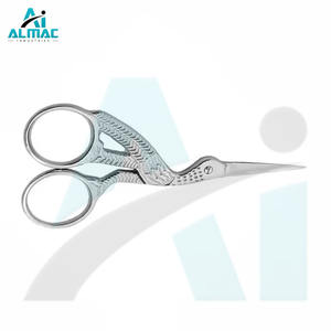 ALMAC Ciseaux à broder pour couper le tissu Ciseaux en acier inoxydable pour tailleur d'oiseaux en argent de conception personnalisée - Product Image 5