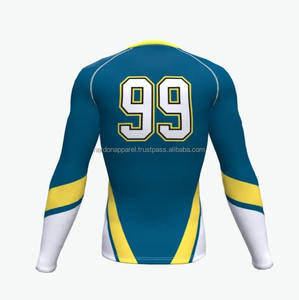 Nardon Apparel Wholesale Custom Breathable Full Sublimation Baselayer High Quality Custom Design Regular BJJ MMA <b>Rash</b> <b>Guard</b> - Product Image 4