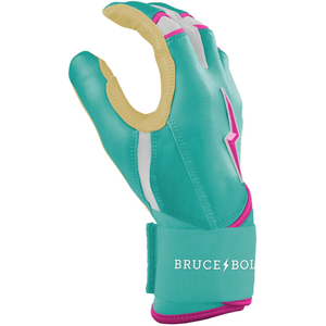 Guantes de Bateo de Béisbol de Cuero Antideslizantes con Logotipo y Diseño Personalizados, Calidad Profesional Bruce Bolt, Fabricados con Cuero de Primera Calidad - Product Image 2
