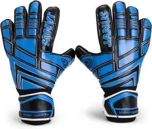 Gants de gardien de but en cuir de qualité supérieure personnalisables coupe personnalisée poignée en latex de football en cuir confortable vente en gros - Product Image 4