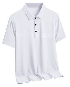 Vente en gros personnalisable pour hommes pour polo confortable tricoté court avec marque privée évacuant l'humidité - Product Image 1