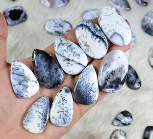 Top Qualité Naturel Dendrite Opale Mélange Forme Lâche Pierres Précieuses En Gros Fabrique Pour La Main Pendentif Bijoux Fournisseurs - Product Image 1