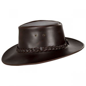 Nouvelle arrivée de chapeaux en cuir de marque privée à vendre des chapeaux en cuir durables de qualité supérieure fabriqués au Pakistan - Product Image 3