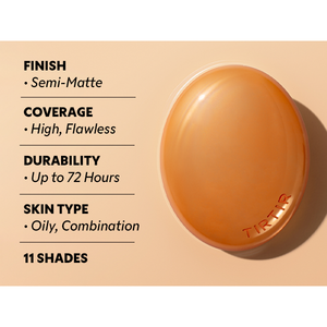 Maschera Cushion AI con Filtro, Controllo dell'Olio, Finitura Opaca, Trucco per Copertura e Copertura dei Pori, Funzione Principale - Product Image 5