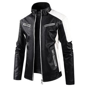Urban Rebel Shadow Ridge Thunderbolt Hide Stellar Rebel chaqueta de cuero Color sólido motocicleta Pu abrigo de cuero para ropa informal - Product Image 5