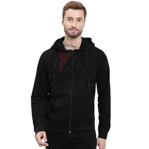 เสื้อแจ็คเก็ตออกกำลังกายผู้ชายแบบสวมใส่สบาย ทรงปกติ ซิปเต็มตัว ระบายอากาศได้ดี แห้งเร็ว ต้านเชื้อแบคทีเรีย พร้อมชุดวอร์มผ้าฟลีซแบบสวมใส่สบาย - Product Image 1