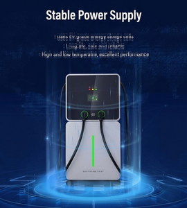 Station de recharge rapide DC 60kW pour véhicules électriques avec stockage solaire commercial 60kWh, CCS2, CCS1, GBT, OCPP et application, pour centres commerciaux, parkings et flottes électriques - Product Image 4