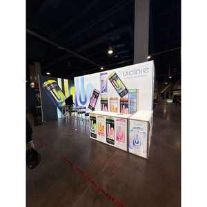 Pantalla de panel SEG de publicidad comercial de 8 pies, montaje rápido de aluminio, iluminación LED delantera y trasera, pantalla de panel Antheckit Eithra - Product Image 4