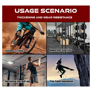 Guantes de entrenamiento para gimnasio-Empuñaduras de gimnasio duraderas o empuñaduras de neopreno-Acolchado de goma para hombres y mujeres - Product Image 4