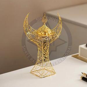 Mubkhar Ramadán especial Oriente Medio latón quemador de incienso difusor de aromaterapia 100% sándalo indio ecológico Natural - Product Image 2