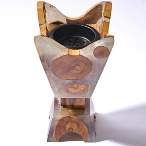 Luxury Religious Mubkhar <b>Bakhoor</b> Incense Burner Made From Sandalwood and Resin Traditional Arabic for <b>Oud</b> <b>Bakhoor</b> & Resin - Product Image 1
