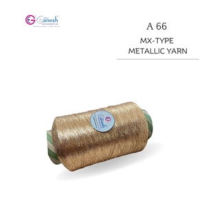 Fil métallique de type Jari MX en polyester à haute ténacité 150D avec Lurex S et ST, type métallique a 66, fil métallique de type Jari MX - Product Image 2