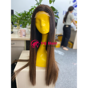 Os droite dentelle fermeture perruque HD dentelle transparente suisse dentelle vierge crue cheveux vietnamiens toutes les couleurs toutes les textures - Product Image 5