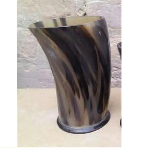 Logotipo personalizado, copa de cristal de cuerno corto para beber, copa de cuerno indio hecha a mano vikinga, copa de cuerno para beber, copa de cerveza para fiestas - Product Image 2