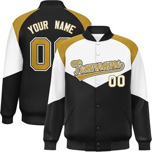 New Arrival Customized Logo Varsity Casual Varsity Jacket Sport Jersey Baseball Jacket for Men - Product Image 1