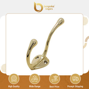 Crochet mural de qualité supérieure, best-seller, 85g, design moderne, motif solide, laiton, crochet pour chapeau et manteau, 1 crochet, en vente - Product Image 2