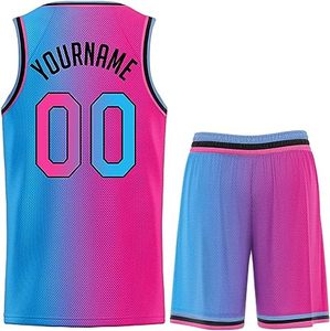 Conjunto de Baloncesto de Alta Calidad 100% Poliéster, Sublimado, de Secado Rápido, Unisex, Uniformes Personalizados OEM - Product Image 2