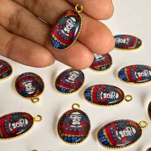 Pendentif de rue en résine breloque en verre pour bijoux ronds et composants par Clart Tools - Product Image 4