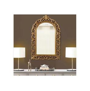 Handcrafted Brass Modern Design Luxury <b>Wall</b> <b>Mounted</b> Irregular <b>Shaving</b> <b>Mirror</b> for Bathroom Hall - Product Image 1