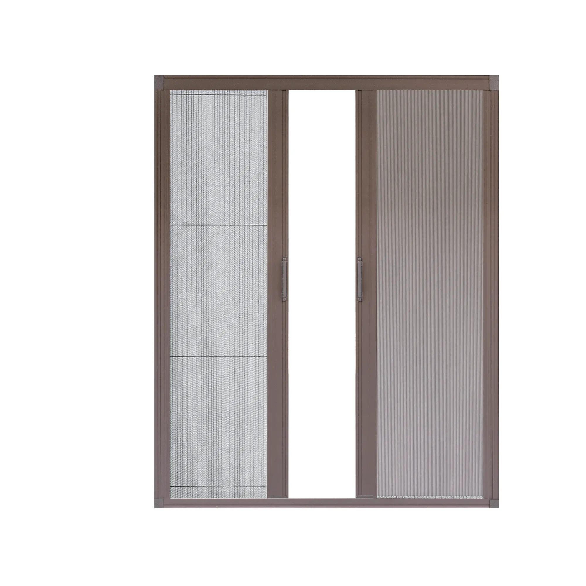 New Polyester Matte Brown Vietnam Fiberglass PP Honeycomb partition combined with Net Door Anti Mosquito In 12 Months Warranty