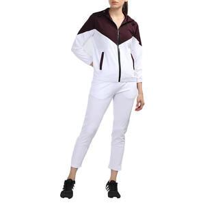 Women's Casual Two-Piece Set Tracksuits Custom Street Style Hooded & Jogger Tracksuit Winter <b>Zip</b> <b>up</b> Tracksuits Set - Product Image 1