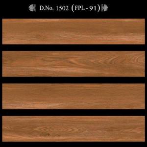 Azulejos de Porcelana con Aspecto de Madera de 1500-HL en Formato de Tablones de 150x900 mm, Superficie Mate con Impresión Digital de Aspecto de Madera Real de Novac Ceramic - Product Image 3