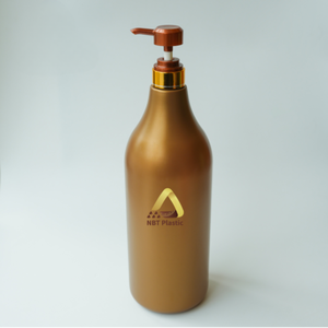 Custom 2000ml <b>Refillable</b> Plastic <b>Bottle</b> with Pump for Hair and Skincare for <b>Shampoo</b> Screen Printed Surface - Product Image 3