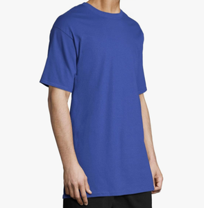 T-shirt personnalisé avec design avant et arrière pour hommes T-shirt à col rond en coton épais Vente en gros T-shirt 100% coton de haute qualité - Product Image 4