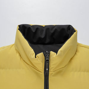 Venta caliente transpirable Reversible invierno espesar hombres chaleco acolchado logotipo personalizado chaleco voluntario 2025 - Product Image 2