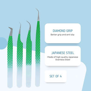 แหนบถอนขนตาแหนบคิ้วแบบสแตนเลส45องศา - Product Image 6