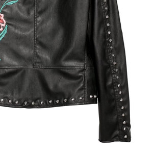 Vestes en cuir de vachette véritable brodées entièrement personnalisées pour hommes Veste en cuir bon marché à bas prix en différentes couleurs - Product Image 6