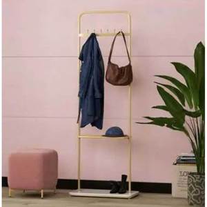 KPT68028 Modern Double Bathroom Towel Rack Iron and Steel Powder-Coated Frame with <b>Heater</b> for Home or Hotel - Product Image 4