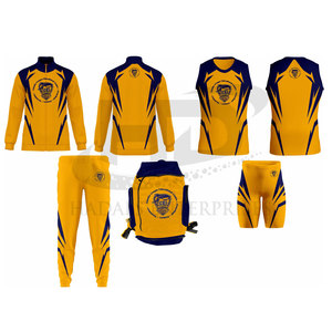 Uniforme de pista y campo de último diseño hecho en fábrica, uniforme de práctica de pista y campo de color sólido - Product Image 1