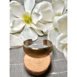 Navajo Handmade 14k Gold & Sterling <b>Silver</b> Cuff <b>Bracelet</b> Cultural Collectible Jewelry - Product Image 4