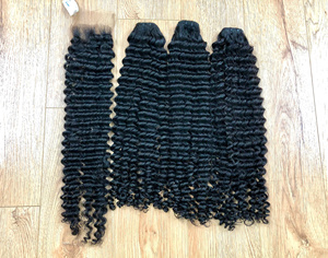Profundo ondulado a granel Muchos colores Cabello cabello humano 100% Vietnamse extensiones de cabello humano listas para enviar - Product Image 4