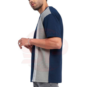 Camiseta de gran tamaño hecha de algodón para hombre de último estilo, ropa de verano de manga corta, camiseta informal para hombre - Product Image 3