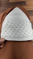 Vente en gros de bonnets de prière musulmans de haute qualité de la marque MTI, modèle KT10, faits à la main en coton, maille respirante, flux d'air confortable, sensation agréable