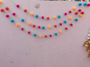 Multi-Color Felt Pom Pom String Festive Fusion pour Holi Christmas Party & Indian Tradition Delight Holiday Cheer in Every Strand - Product Image 5