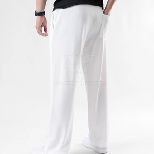 Pantalon de mode décontracté pour homme, coupe ample, taille ajustable, en tissu de coton durable, idéal pour un usage quotidien en extérieur - Product Image 2