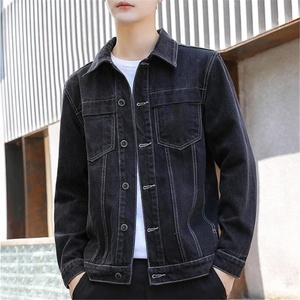 Chaqueta Vaquera Casual de Alta Calidad para Hombre, Estilo Urbano, con Logotipo Personalizado, Transpirable y de Secado Rápido para Primavera - Product Image 2