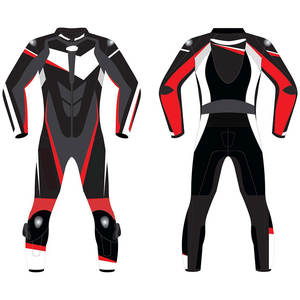 Conjunto de Traje de Motociclismo de Cuero Personalizable para Hombre - Forro Térmico Impermeable, Colores/Tamaños/Impresión de Logotipo Personalizados, OEM/ODM - Product Image 4