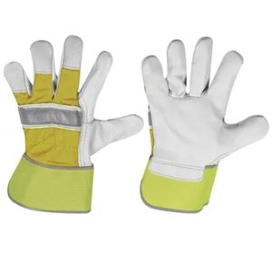 Gants de gréeur canadiens de qualité supérieure en cuir de vachette anti-coupure Sécurité industrielle Protection des mains Résistant aux étincelles pour le travail - Product Image 4