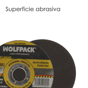 Disco da Taglio Abrasivo per Acciaio Inossidabile Plus Ø 115x Ø 22,2 mm. Spessore 1,0 mm. - Product Image 3