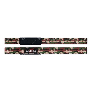 Adjustable Durable Camouflage Weightlifting Straps Strong Cotton Web Grip Wrist Support Custom Logo for Heavy Lifts Training - Product Image 6