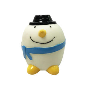 Holiday Christmas Pet Squeak Toy Vinilo suave Árbol de Navidad Forma de Papá Noel PVC Plástico Perro Masticar Juguete - Product Image 1