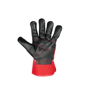 Gants de travail en cuir d'hiver unisexes sur mesure, confortables, antidérapants, anti-impact, protection des mains et des bras, texture lisse pour hommes - Product Image 5
