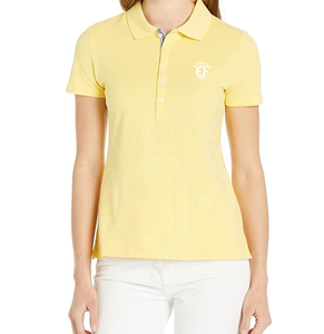 Custom Logo <b>Polo</b> T <b>Shirts</b> for <b>Women</b> Soft Cotton Comfortable Wear From Pakistan Manufacturer's - Product Image 4