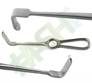 Langenbeck Retractor-55mm en forme de L Outil de rétraction des tissus mous en acier inoxydable Instrument chirurgical pour la rétraction des tissus mous - Product Image 2